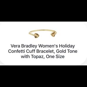🆕Vera Bradley Golden Topaz Bangle Bracelet